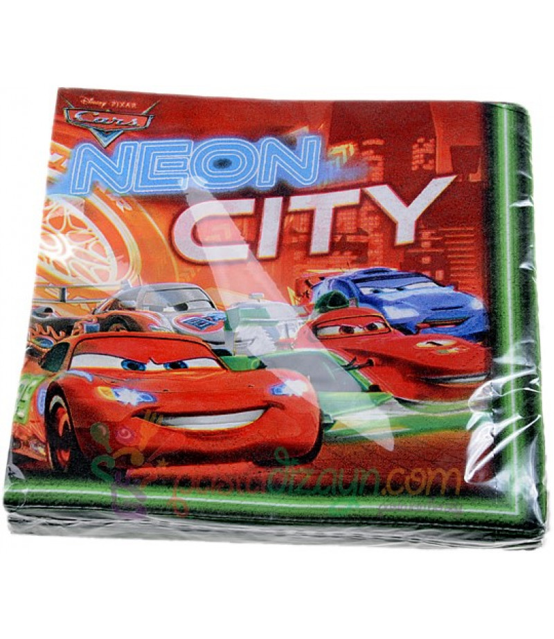 Simsek Mcqueen Arabalar Temali Peceteler Tabak Bardak Catal