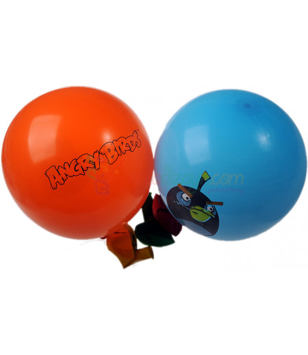Angry Birds Renkli Balon Seti,12 Adet