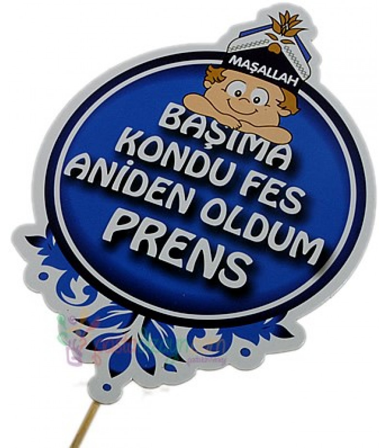 Başıma Kondu Fes Konuşma Balonu