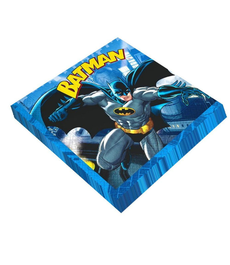 Batman Görselli Kağıt Peçete,20 Adet