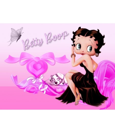 Betty-Boop Gofret Kağıdı ile Baskı