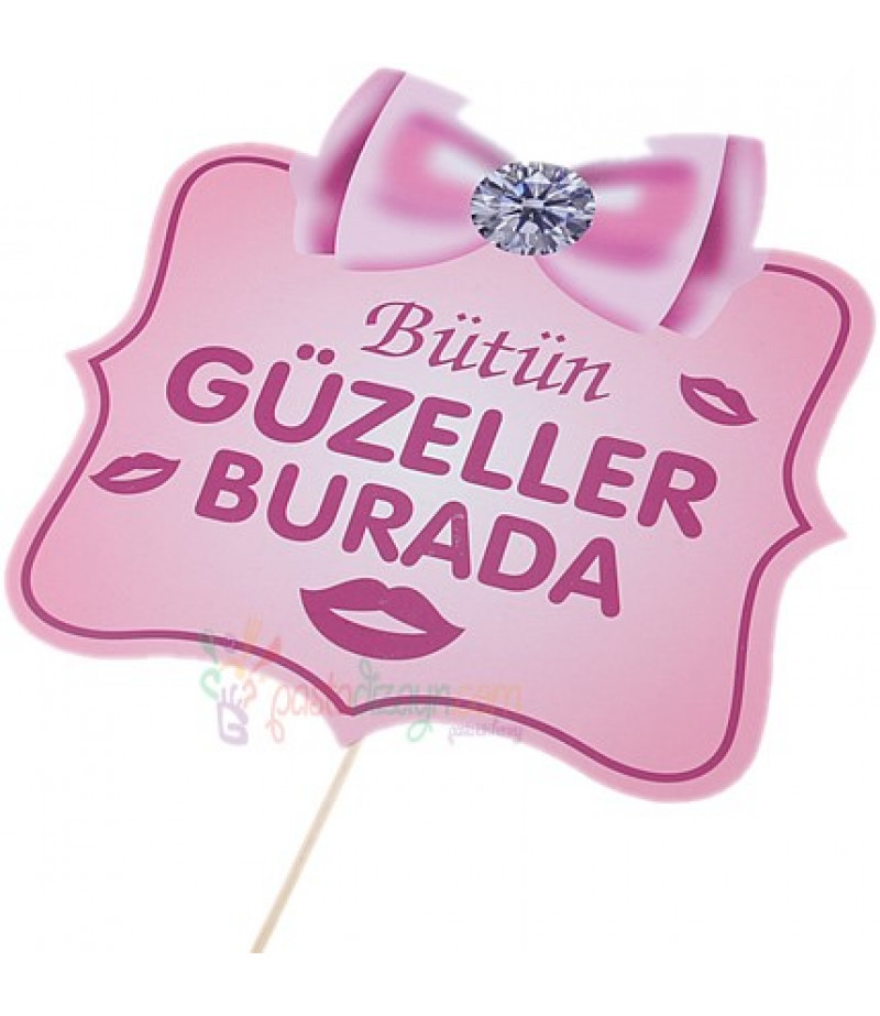 Bütün Güzeller Burada Konuşma Balonu