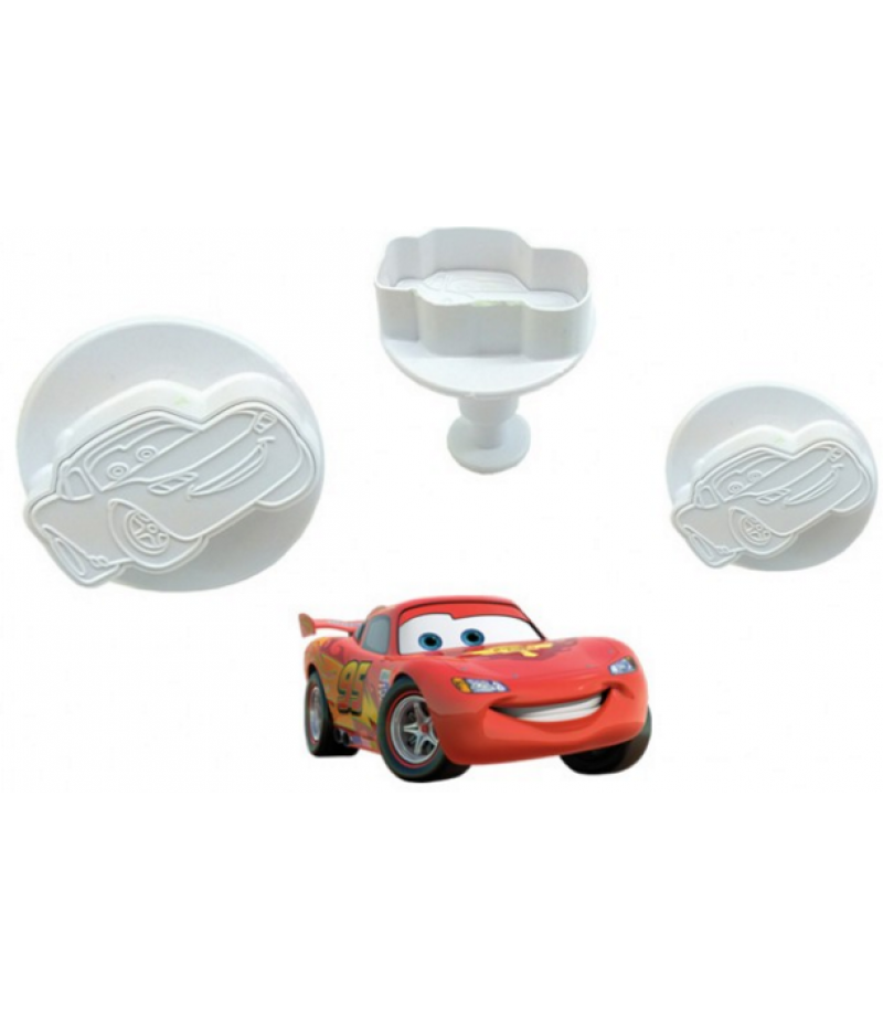 Cars Şekilli Basmalı Kopat Set, 3'lü