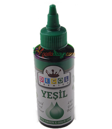 Decol Yeşil Renk Gıda Boyası,115ml