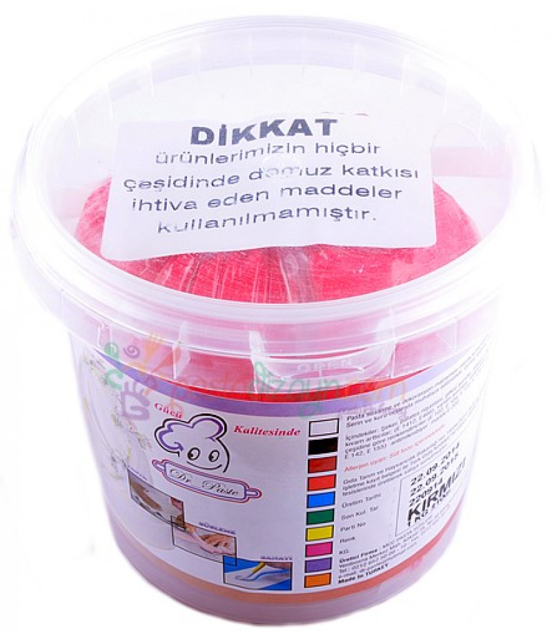 Dr.Paste Kırımızı Şeker Hamuru,1kg