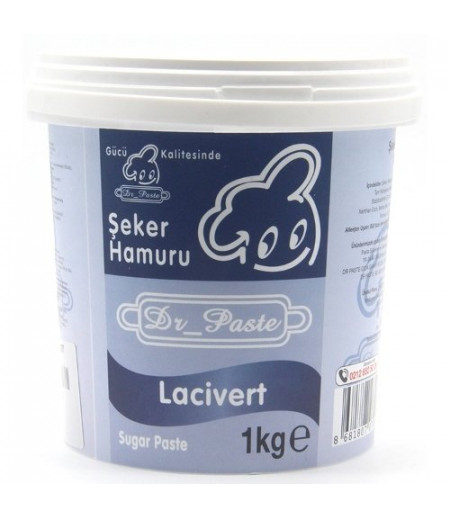 Dr.Paste Lacivert Şeker Hamuru,1kg