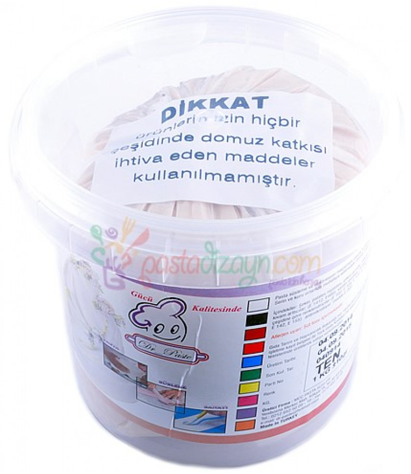 Dr.Paste Ten Rengi Şeker Hamuru,1kg