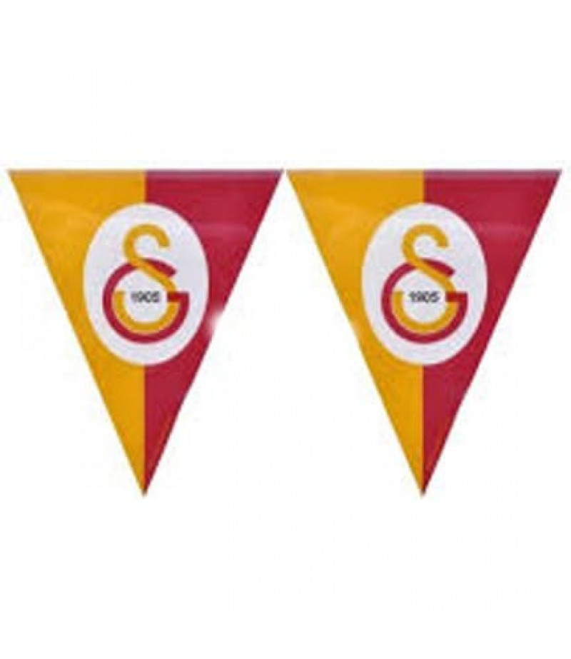 Galatasaray Temalı Kağıt Flamalar