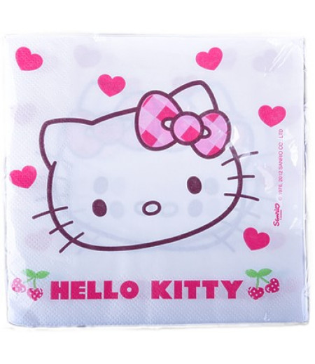 Hello Kitty Figürlü Peçeteler