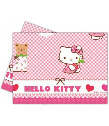 Hello Kitty Temalı Masa Örtüsü