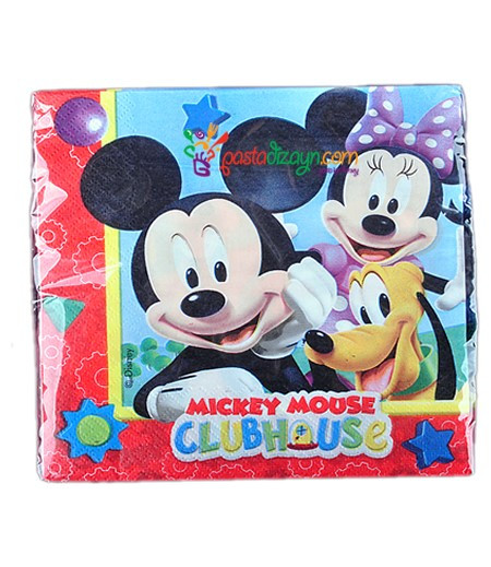 Mickey Mouse Temalı Peçeteler