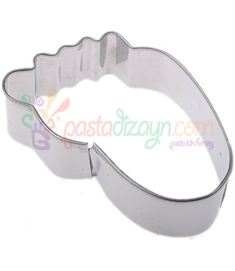 Mini Bebek Ayağı Şekilli Kurabiye Kalıbı Metal Şekillendiriciler