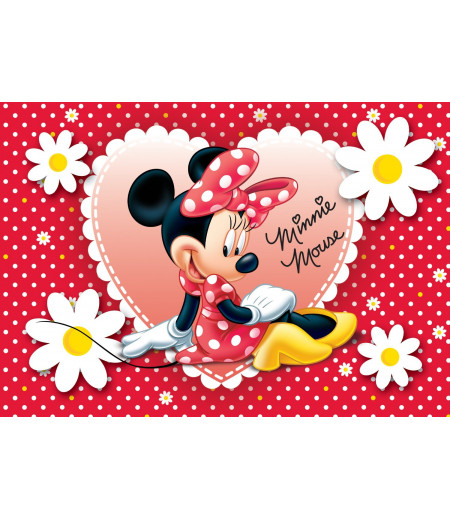 Minnie Mouse Şeker Hamuru Kağıdı İle Baskı