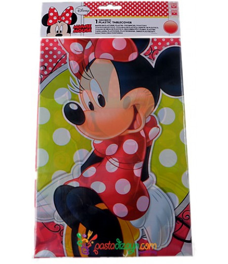 Minnie Mouse Temalı Masa Örtüsü