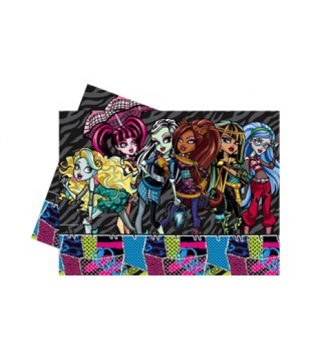 Monster High Temalı Masa Örtüsü