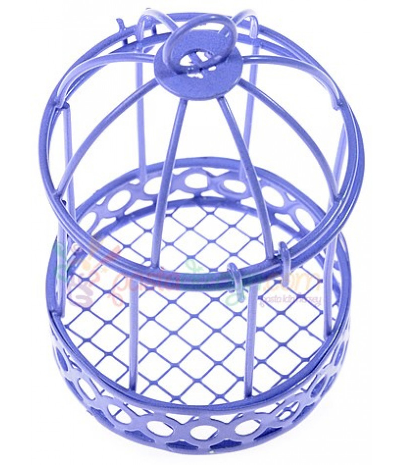 Mor Renk Kuş Kafesi Sunum Süslemesi,Adet