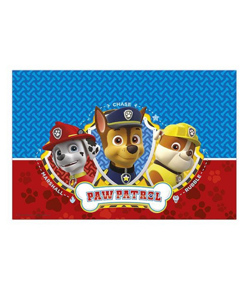 Paw Patrol Görselli Kağıt Masa Örtüsü