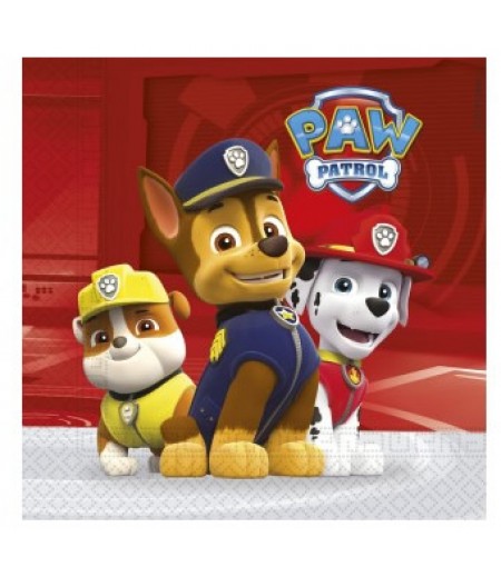 Paw Patrol Görselli Kağıt Peçeteler,16 Adet