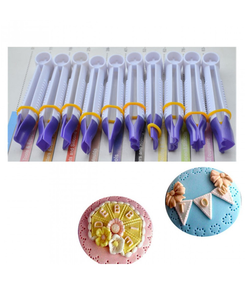 Plastik Cımbız Set,Düz,10'lu