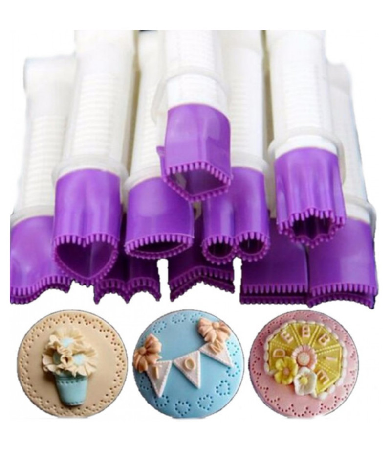 Plastik Cımbız Set,Tırtıklı,10'lu