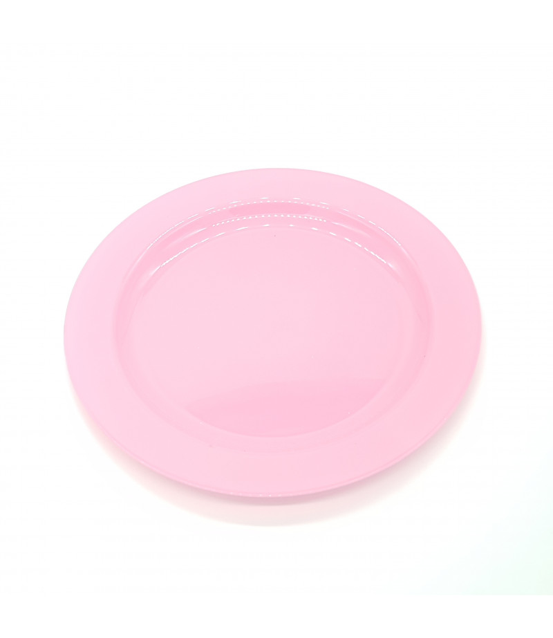 Plastik Tabak 10 lu Pembe 23 cm